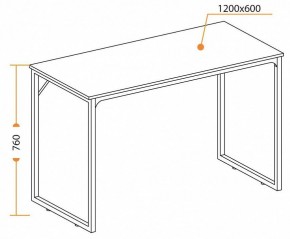 Стол письменный WD-08 в Чайковском - chaykovskiy.mebel24.online | фото 6