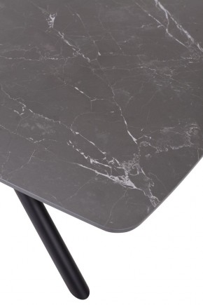 Стол RIVOLI 140 MATT BLACK MARBLE SOLID CERAMIC / BLACK, ®DISAUR в Чайковском - chaykovskiy.mebel24.online | фото 10