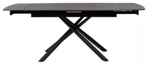 Стол RIVOLI 140 MATT BLACK MARBLE SOLID CERAMIC / BLACK, ®DISAUR в Чайковском - chaykovskiy.mebel24.online | фото 2