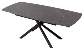 Стол RIVOLI 140 MATT BLACK MARBLE SOLID CERAMIC / BLACK, ®DISAUR в Чайковском - chaykovskiy.mebel24.online | фото 3