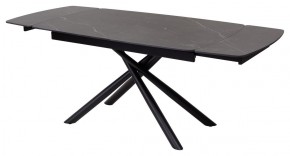 Стол RIVOLI 140 MATT BLACK MARBLE SOLID CERAMIC / BLACK, ®DISAUR в Чайковском - chaykovskiy.mebel24.online | фото 7
