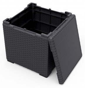 Стол с функцией хранения Виго (Vigo storage box) графит в Чайковском - chaykovskiy.mebel24.online | фото 3