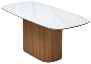 Стол TAMPA 180 цвет БЕЛЫЙ МРАМОР M326, керамика / Каркас OAK, ®DISAUR в Чайковском - chaykovskiy.mebel24.online | фото 7