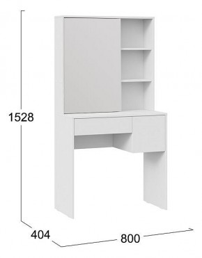 Стол туалетный Вайт в Чайковском - chaykovskiy.mebel24.online | фото 7