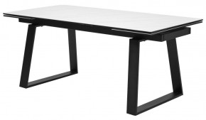 Стол VASTO 180 MARBLES KL-99 Белый мрамор матовый, итальянская керамика/ черный каркас, ®DISAUR в Чайковском - chaykovskiy.mebel24.online | фото