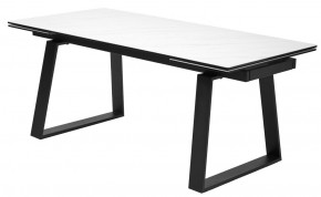 Стол VASTO 180 MARBLES KL-99 Белый мрамор матовый, итальянская керамика/ черный каркас, ®DISAUR в Чайковском - chaykovskiy.mebel24.online | фото 4