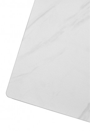 Стол VASTO 180 MARBLES KL-99 Белый мрамор матовый, итальянская керамика/ черный каркас, ®DISAUR в Чайковском - chaykovskiy.mebel24.online | фото 7