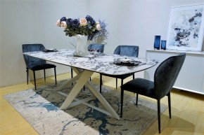 Стол VICENZA 220 BULGARI WHITE, керамика / белый, ®DISAUR в Чайковском - chaykovskiy.mebel24.online | фото 12
