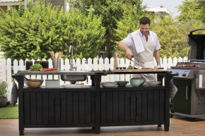 Столик для барбекю 415 Л (Unity Chef 415 L) графит в Чайковском - chaykovskiy.mebel24.online | фото 4