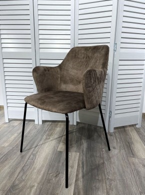 Стул AMARETTO VBP208 античный серо-бежевый/ черный каркас, М-City в Чайковском - chaykovskiy.mebel24.online | фото 1