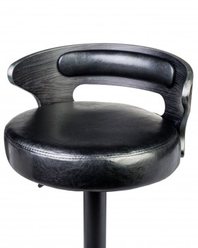 Стул барный DOBRIN FRED BLACK, чёрное дерево, чёрный в Чайковском - chaykovskiy.mebel24.online | фото 6