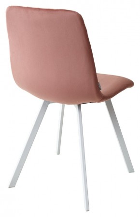 Стул DAIQUIRI BLUVEL-52 PINK / белый каркас, велюр М-City в Чайковском - chaykovskiy.mebel24.online | фото 3