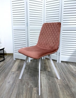 Стул DAIQUIRI BLUVEL-52 PINK / белый каркас, велюр М-City в Чайковском - chaykovskiy.mebel24.online | фото 7