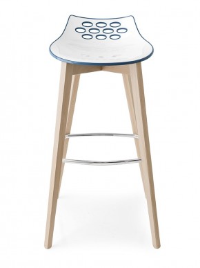 Стул JAM W CB/1487, ash.P12 smoke/ P799-P12P WHITE/ GLOSSY SKY BLUE в Чайковском - chaykovskiy.mebel24.online | фото