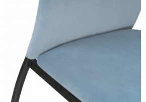 Стул на металлокаркасе Tod light blue / black в Чайковском - chaykovskiy.mebel24.online | фото 20