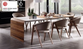 Стул SPIRIT1 / S1 SAGP38 / Nuss geolt UG / Leder LM stone в Чайковском - chaykovskiy.mebel24.online | фото