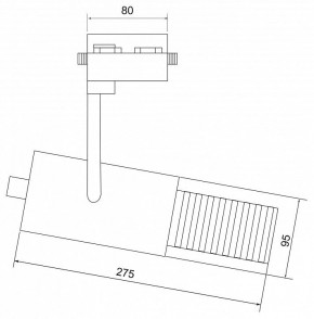 Светильник на штанге Elektrostandard Forema a060612 в Чайковском - chaykovskiy.mebel24.online | фото 3