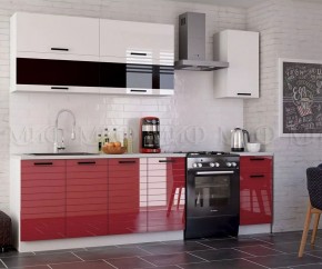 ТЕХНО-3 Кухонный гарнитур 2,0 м Компоновка №2 в Чайковском - chaykovskiy.mebel24.online | фото 2