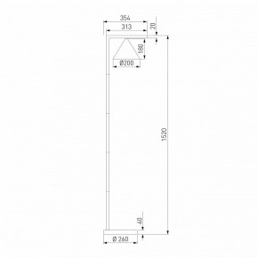 Торшер Elektrostandard Bevel a068473 в Чайковском - chaykovskiy.mebel24.online | фото 2