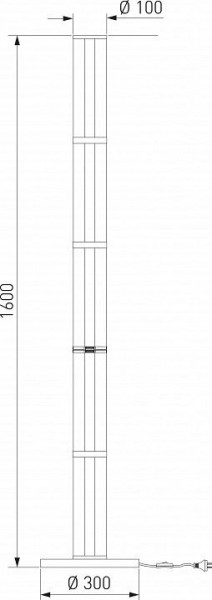 Торшер Eurosvet Stark 80537/1 латунь в Чайковском - chaykovskiy.mebel24.online | фото 5