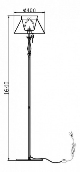 Торшер Maytoni Bird ARM013-22-W в Чайковском - chaykovskiy.mebel24.online | фото 8