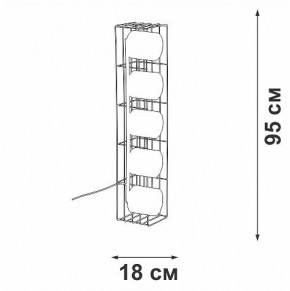 Торшер Vitaluce V3019 V3019-1/5P в Чайковском - chaykovskiy.mebel24.online | фото 4