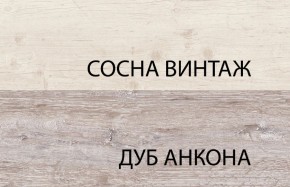 Тумба 4D1S, MONAKO, цвет Сосна винтаж/дуб анкона в Чайковском - chaykovskiy.mebel24.online | фото 3