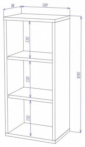 Тумба Домино СУ(ш1в1)+ФГ в Чайковском - chaykovskiy.mebel24.online | фото 2