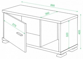 Тумба комбинированная Домино СБ-30/1 в Чайковском - chaykovskiy.mebel24.online | фото 3