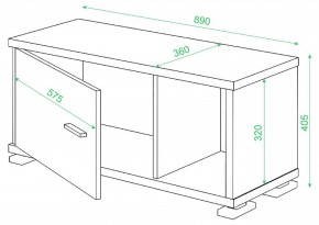 Тумба комбинированная СБ-30/1 в Чайковском - chaykovskiy.mebel24.online | фото 2