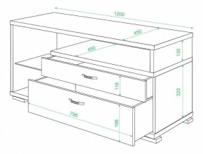 Тумба под ТВ Домино ТК-10 в Чайковском - chaykovskiy.mebel24.online | фото 2