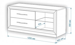Тумба под ТВ Нобиле КА120 в Чайковском - chaykovskiy.mebel24.online | фото 2