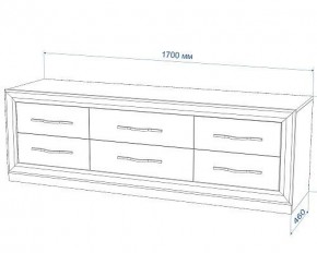 Тумба под ТВ Нобиле КАЯ170 в Чайковском - chaykovskiy.mebel24.online | фото 2