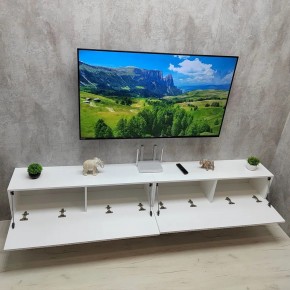 Тумба подвесная под ТВ LINES MTV4-MA 1150 Белый матовый (Белый-M 10.1.2) в Чайковском - chaykovskiy.mebel24.online | фото 11