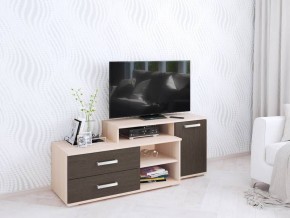 Тумба ТВ Парус-3 венге/дуб молочный в Чайковском - chaykovskiy.mebel24.online | фото