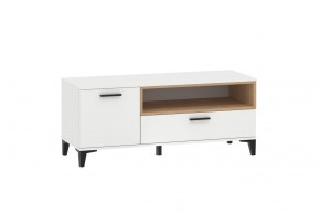 Тумба ТВА НМ 013.42 "Bergen" (Белый/Дуб бунратти) в Чайковском - chaykovskiy.mebel24.online | фото 2