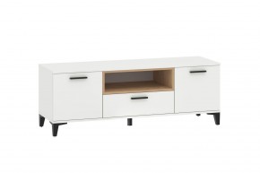 Тумба ТВА НМ 013.43 "Bergen" (Белый/Дуб бунратти) в Чайковском - chaykovskiy.mebel24.online | фото