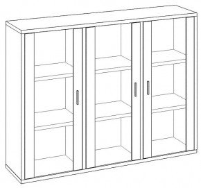 Тумба-витрина Домино СУ(ш3в1)+3ФС в Чайковском - chaykovskiy.mebel24.online | фото 2