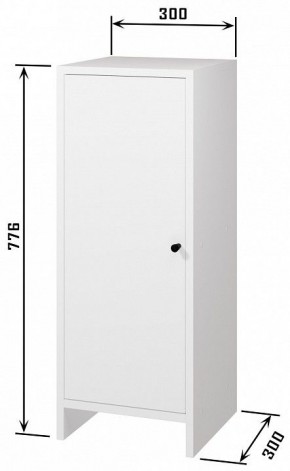 Тумбочка Квадро в Чайковском - chaykovskiy.mebel24.online | фото 3