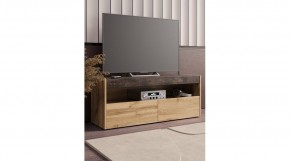 ВЕГАС Тумба ТВ (Дуб Вотан/Ателье темный​​​​​​​) в Чайковском - chaykovskiy.mebel24.online | фото