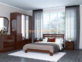ВЕРОНИКА Кровать из массива 1400 в Чайковском - chaykovskiy.mebel24.online | фото 3