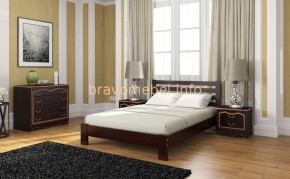ВЕРОНИКА Кровать из массива 1400 в Чайковском - chaykovskiy.mebel24.online | фото 5