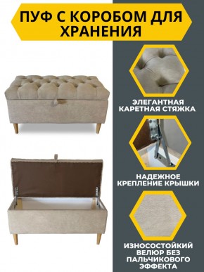 Банкетка 1060/LUX в Чайковском - chaykovskiy.mebel24.online | фото 11