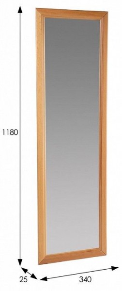 Зеркало настенное Селена в Чайковском - chaykovskiy.mebel24.online | фото 3